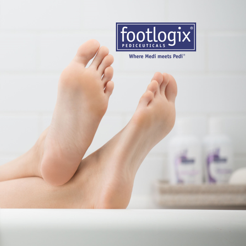 Footlogix available at Segais Oxfordshire beauty salons